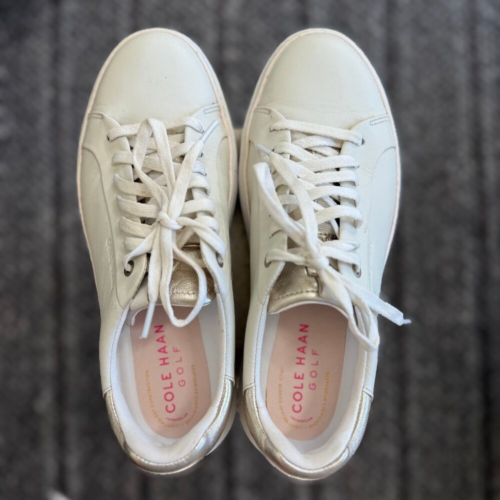 Cole Haan Women's GrandPro Topspin Spikeless Golf Shoes, Size 9 LIKE NEW!